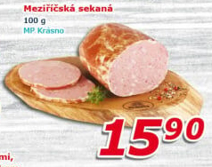 Sekaná pečená Meziříčská Krásno