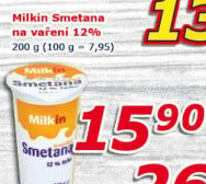 Smetana Milkin 12%
