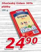 Sýr Eidam Jihočeský 30% Madeta