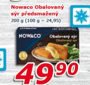 Sýr obalovaný mražený Nowaco