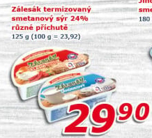 Sýr termizovaný Zálesák