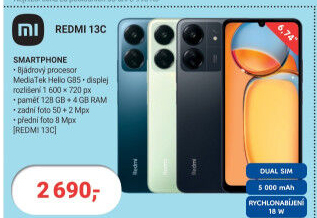 Mobilní telefon Xiaomi Redmi Note 13C