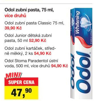 Pasta na zuby Odol