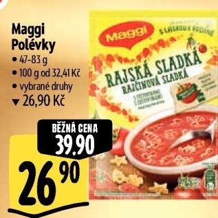 Instantní polévky Maggi