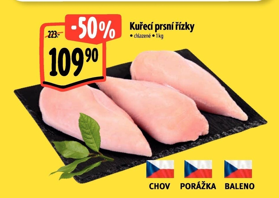 Kuřecí prsní řízky