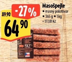 Masošpejle Láďa Grileman Kostelecké uzeniny