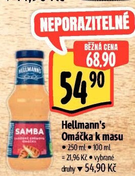 Omáčky k masu Hellmann'