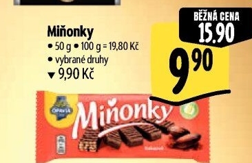 Oplatky Miňonky Opavia