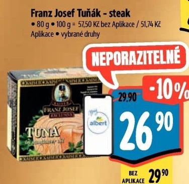 Tuňák steak Exclusive Franz Josef Kaiser
