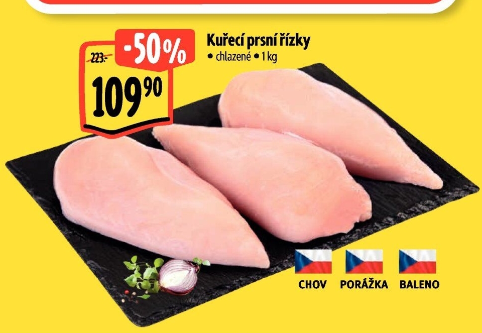 Kuřecí prsní řízky