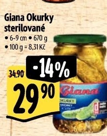 Okurky Giana