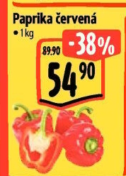 Paprika červená