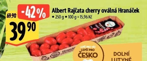 Rajčata cherry Albert