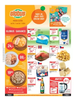 akční leták Globus 24.7.2024-30.7.2024