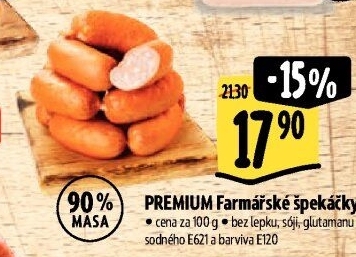Farmářské špekáčky Premium