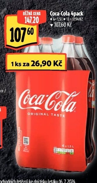 Limonáda Coca Cola