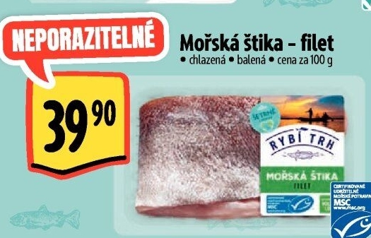 Mořská štika filety Albert