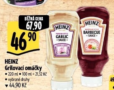 Omáčky Heinz