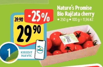 Rajčata cherry bio Nature'