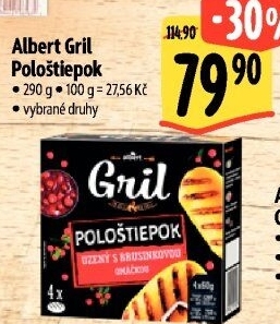 Sýr Pološtiepok Albert Gril