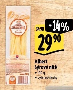 Sýrové nitě Albert