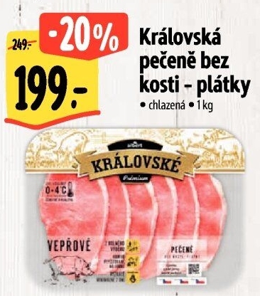 Vepřová pečeně bez kosti Královská Albert