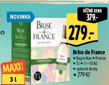 Vína Brise de France - bag in box
