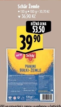 Žemle bez lepku Schär