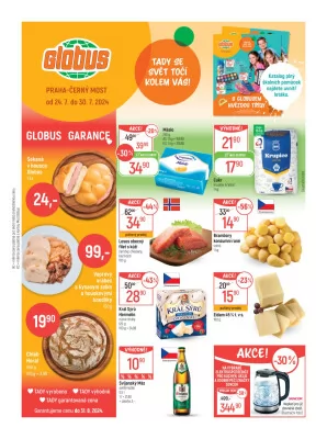 akční leták Globus 24.7.2024-30.7.2024