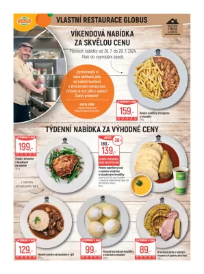 akční leták Globus 24.7.2024-30.7.2024