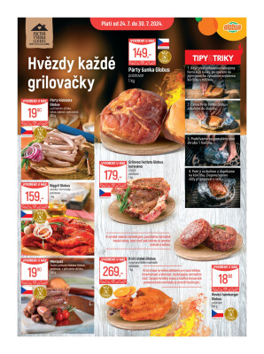 akční leták Globus 24.7.2024-30.7.2024