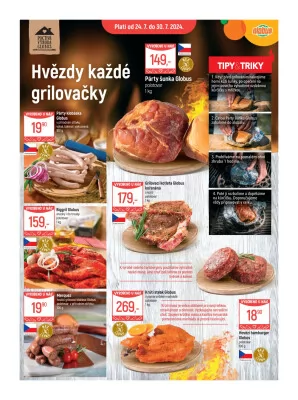 akční leták Globus 24.7.2024-30.7.2024