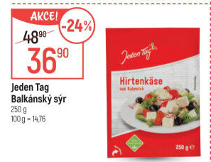 Balkánský sýr Jeden Tag