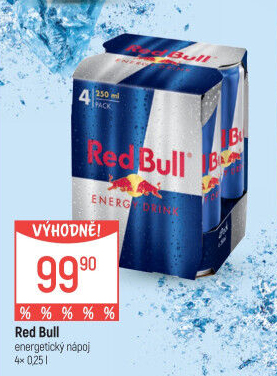 Energetický nápoj Red Bull