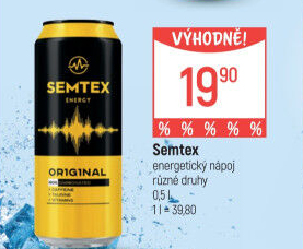 Energetický nápoj Semtex