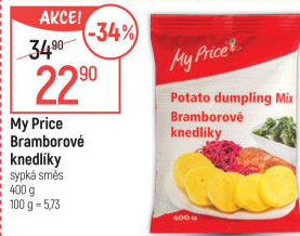 Knedlíky bramborové v prášku Korrekt