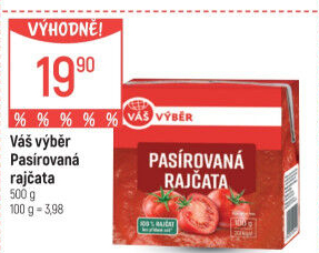 Pasírovaná rajčata Váš Výběr