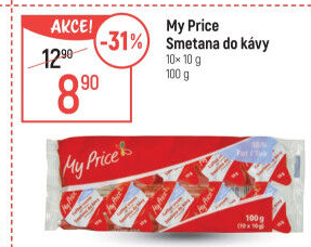 Smetánky do kávy My Price