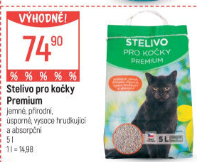 Stelivo pro kočky Premium Globus