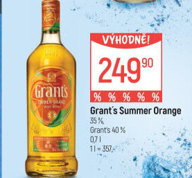 Whisky Summer Orange Grant'