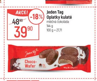 Jeden Tag Oplatky kulaté