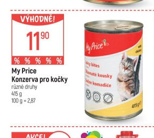 My Price Konzerva pro kočky