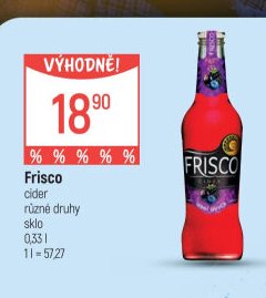 Frisco cider
