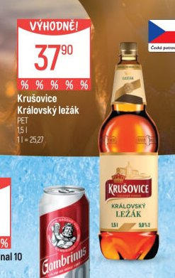 Krušovice Královský ležák