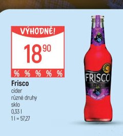 Frisco cider