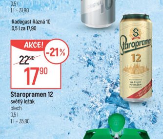 Staropramen 12 světlý ležák