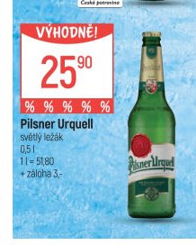 Pilsner Urquell světlý ležák