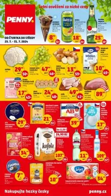 akční leták Penny Market 25.7.2024-31.7.2024