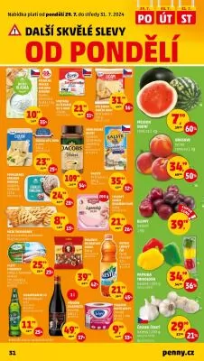 akční leták Penny Market 25.7.2024-31.7.2024