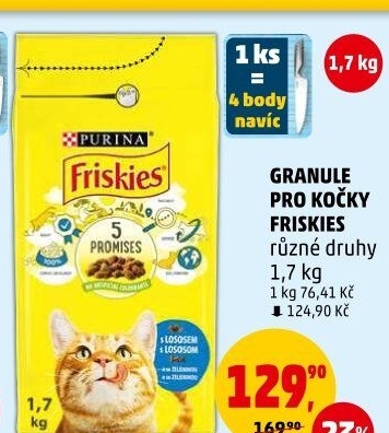 Granule pro kočky Friskies